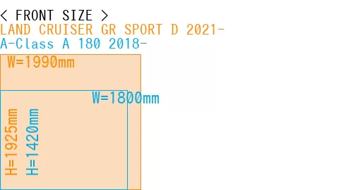 #LAND CRUISER GR SPORT D 2021- + A-Class A 180 2018-